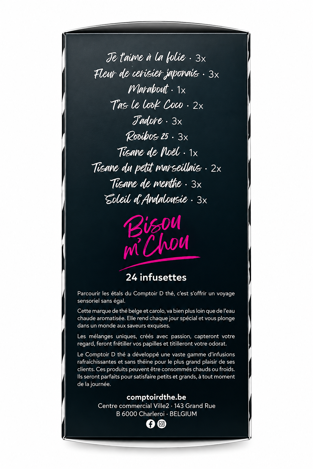BOX Carolo – Box découverte 24 infusettes